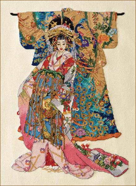 Kimono Geisha Bucilla (45950) набор для вишивання (фото)