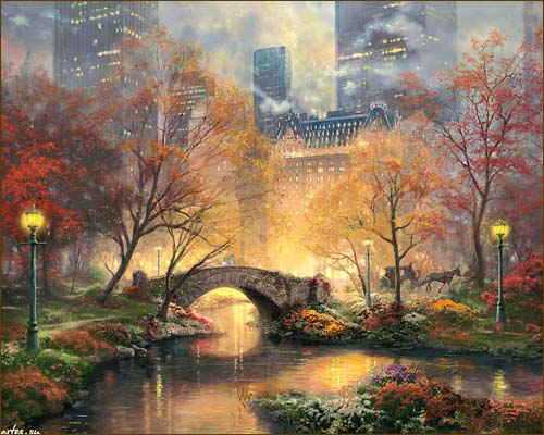 Central Park In The Fall Candamar Designs (51647)       ()