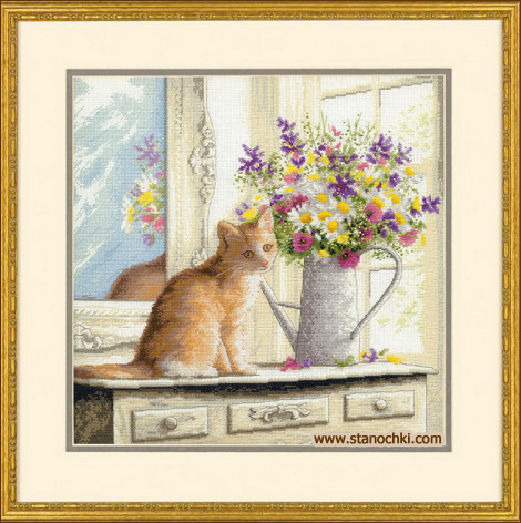 Dimensions 70-35359    Kitten in the Window    Dimensions The Golden Collection.) ()