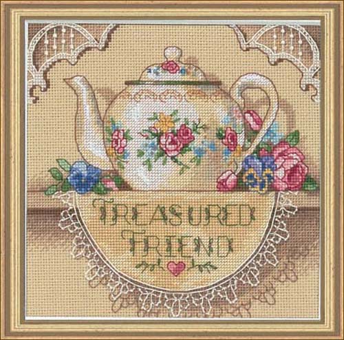   Treasured Friend Teapot (06904)    Dimensions. The Golden Collection. Petites. ()