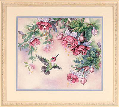     (13139)    Dimensions Hummingbird and Fuchsias()