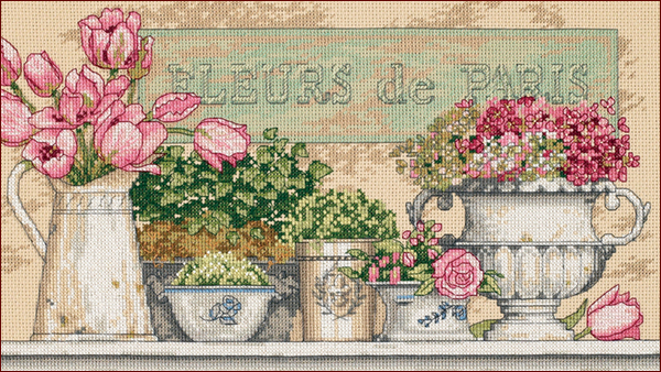    Flowers of Paris (35204)    Dimensions ()