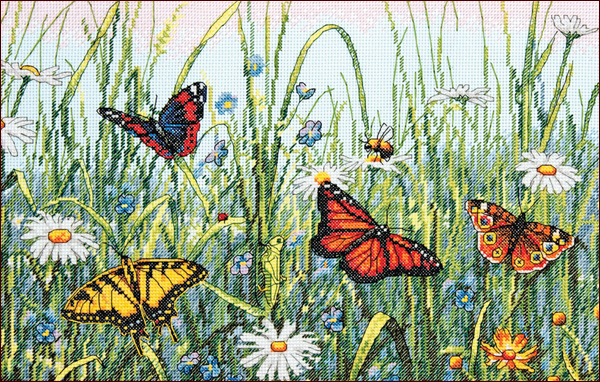    (70-35271)    Dimensions Field of Butterflies()
