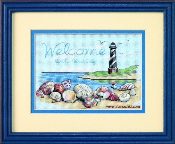      Welcome Each New Day (65032)    Dimensions ()