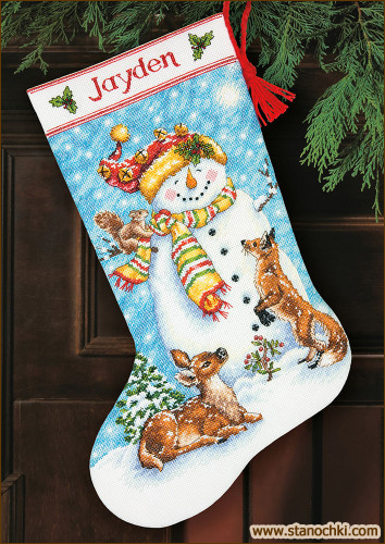 Dimensions 70-08963 Winter Friends Stocking      Dimensions ()