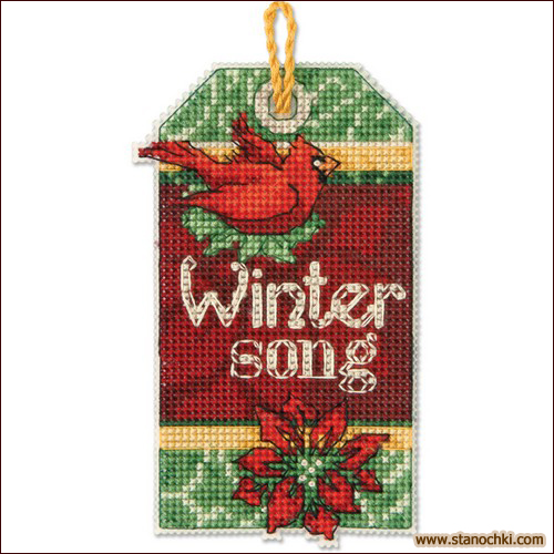 Dimensions 70-08891 Winter Song Ornament       Dimensions ()
