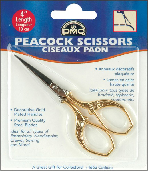 Ножиці для рукоделия DMC (6125/3) Marbleized Scissors (Италия) (фото 1)