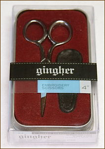 Ножиці для рукоделия Gingher Embroidery Scissors 4''(Италия) (фото 1)