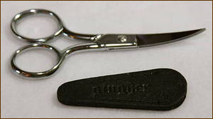 Ножиці для рукоделия Gingher 4 inch Curved Blade Embroidery Scissors (G-4C)(Италия) (фото 1)