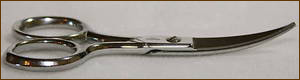 Ножиці для рукоделия Gingher 4 inch Curved Blade Embroidery Scissors (G-4C) (фото 2)