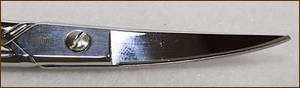 Ножиці для рукоделия Gingher 4 inch Curved Blade Embroidery Scissors (G-4C)(Италия) (фото 3)