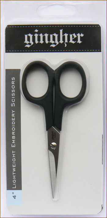 Ножиці для рукоделия Gingher 4 inch Lightweight Embroidery Scissors (GS-4)(Taiwan) (фото 1)